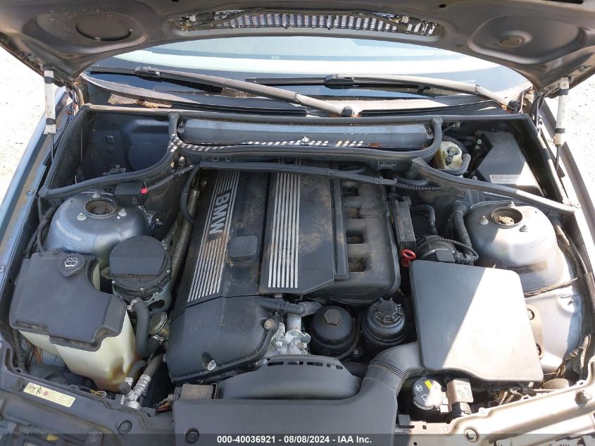 2001 BMW 330Ci VIN: WBABN53411JU35169 Lot: 40036921