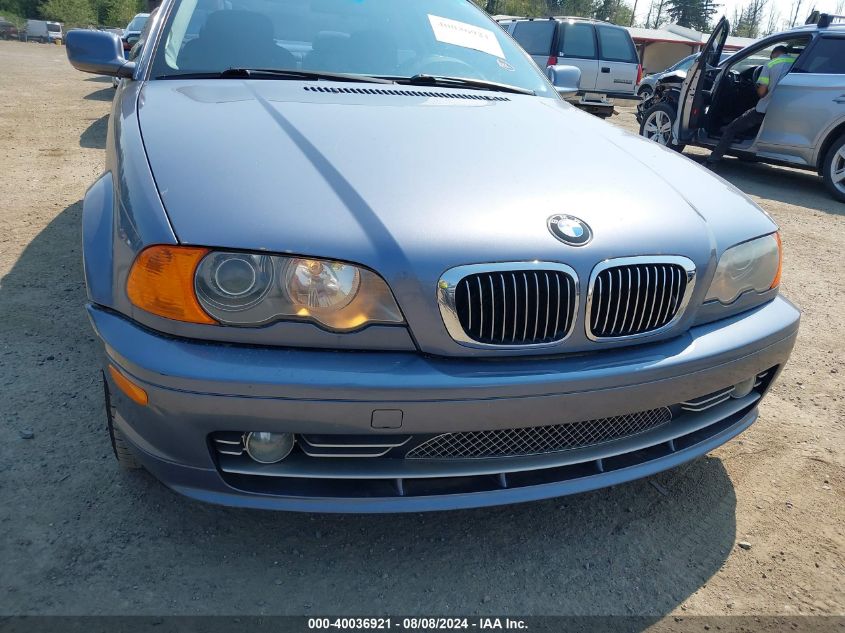 2001 BMW 330Ci VIN: WBABN53411JU35169 Lot: 40036921