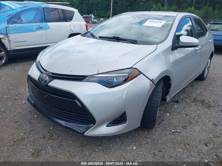 2017 Toyota Corolla Le VIN: 2T1BURHE1HC890432 Lot: 40036930