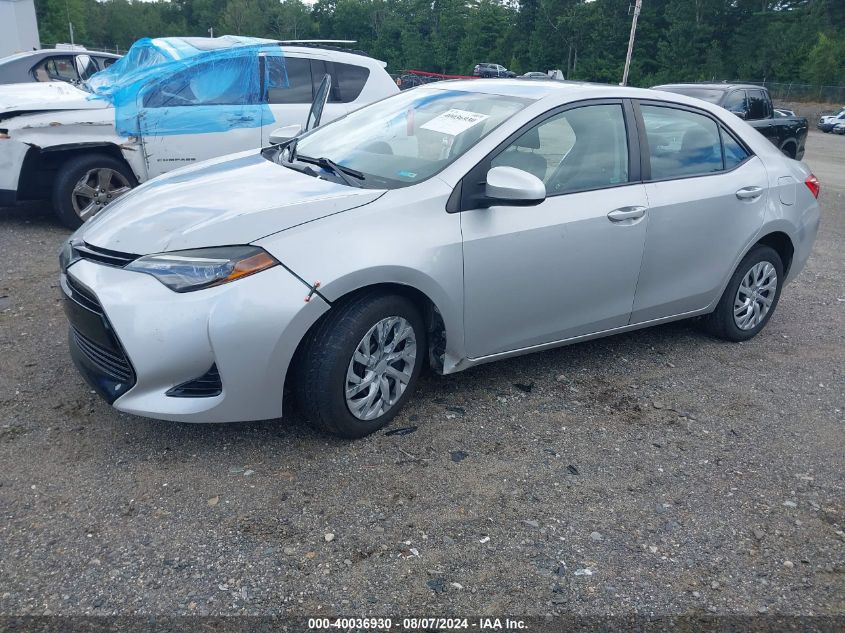 2017 Toyota Corolla Le VIN: 2T1BURHE1HC890432 Lot: 40036930