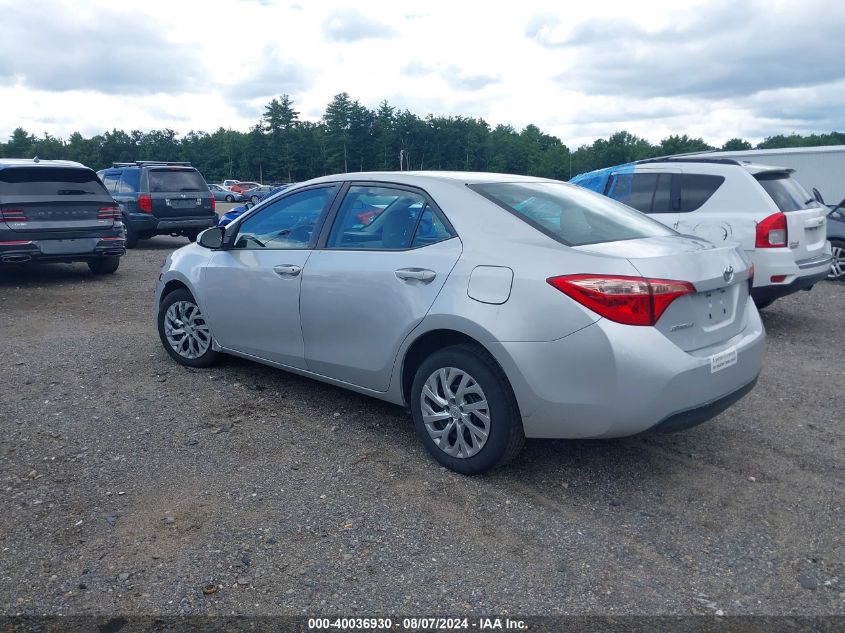 2017 Toyota Corolla Le VIN: 2T1BURHE1HC890432 Lot: 40036930