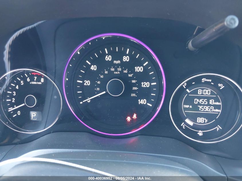 2018 HONDA HR-V EX - 3CZRU6H54JG723324