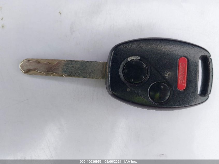 2007 Honda Cr-V Ex-L VIN: JHLRE48747C123605 Lot: 40036953