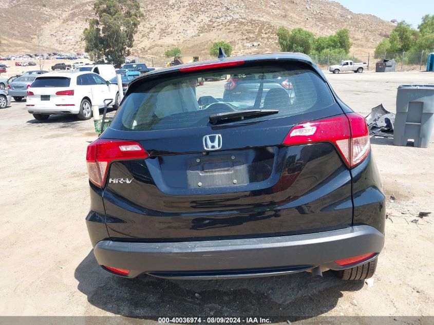 2016 Honda Hr-V Lx VIN: 3CZRU5G35GM747894 Lot: 40036974