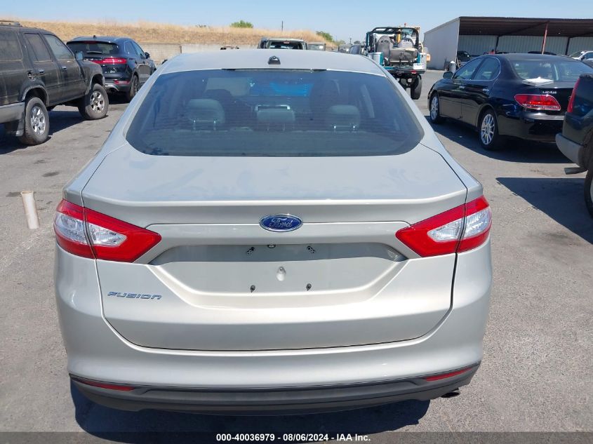 2015 Ford Fusion S VIN: 3FA6P0G75FR282756 Lot: 40036979