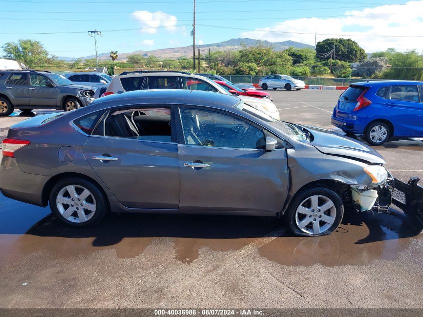 2015 Nissan Sentra Fe+ S/S/Sl/Sr/Sv VIN: 3N1AB7AP4FL663301 Lot: 40036988