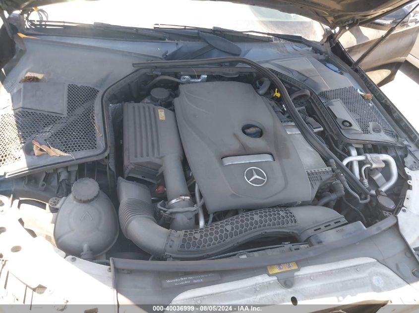 2016 Mercedes-Benz C 300 Luxury/Sport VIN: 55SWF4JB6GU155145 Lot: 40036999