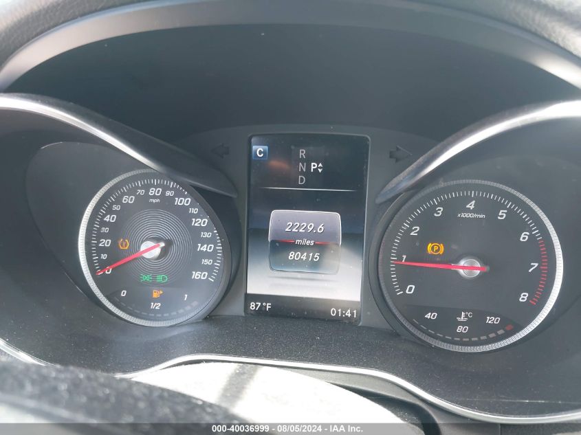 2016 Mercedes-Benz C 300 Luxury/Sport VIN: 55SWF4JB6GU155145 Lot: 40036999