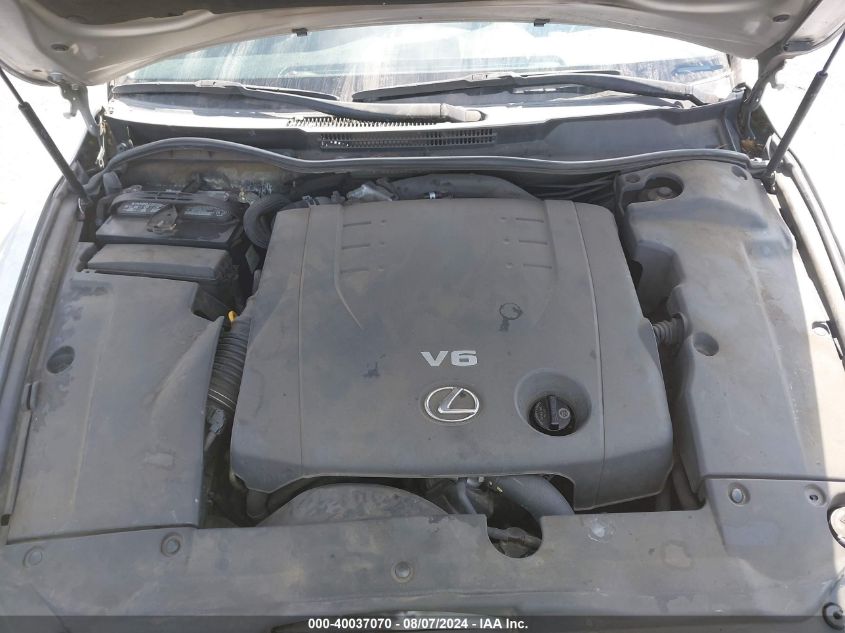 2008 Lexus Is 250 VIN: JTHBK262882078483 Lot: 40037070