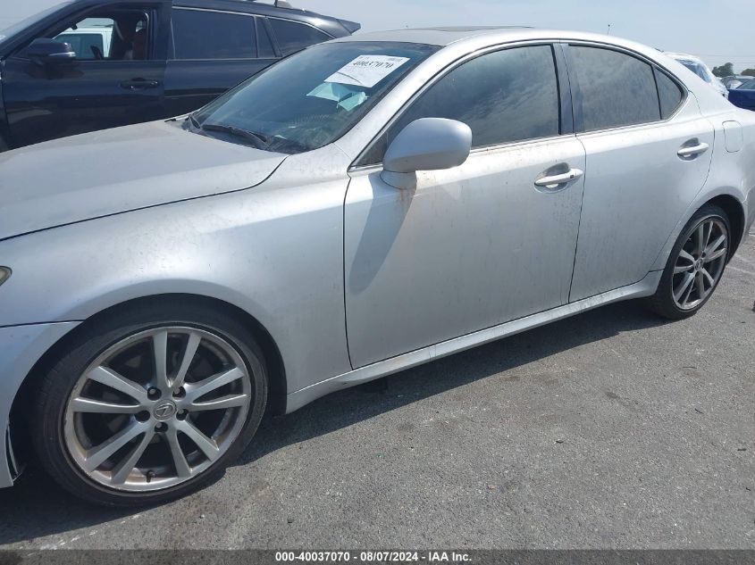 2008 Lexus Is 250 VIN: JTHBK262882078483 Lot: 40037070