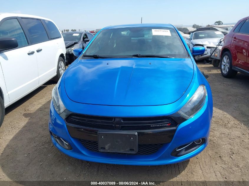 2015 Dodge Dart Sxt VIN: 1C3CDFBB7FD238291 Lot: 40037089