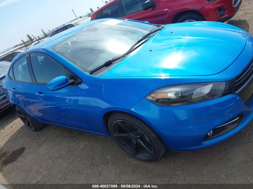 2015 Dodge Dart Sxt VIN: 1C3CDFBB7FD238291 Lot: 40037089