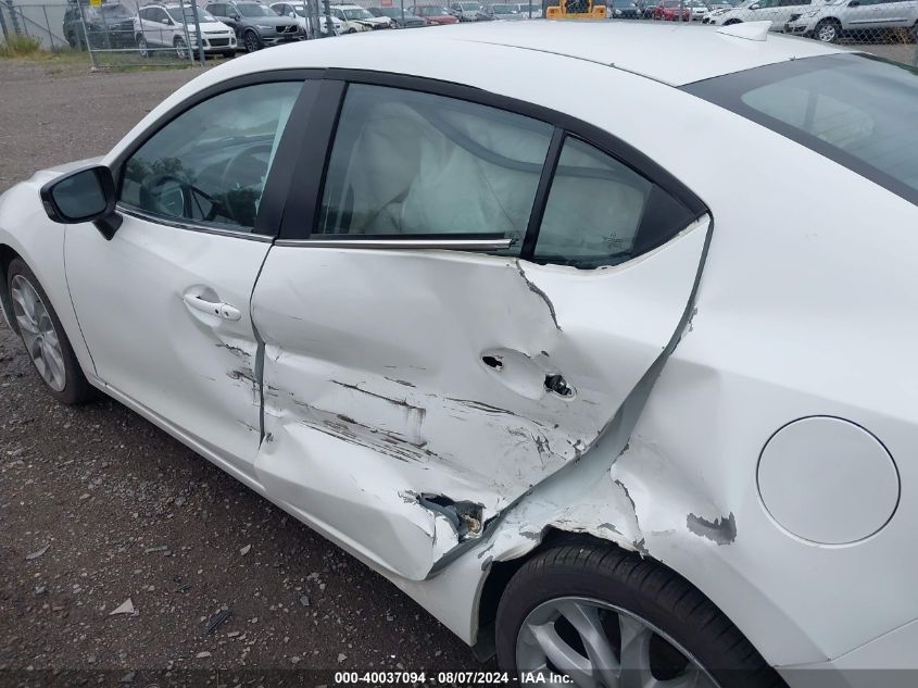 2014 Mazda 3 Grand Touring VIN: JM1BM1W31E1108116 Lot: 40037094