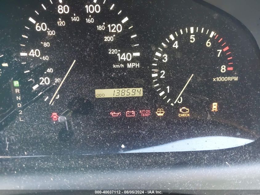 2001 Lexus Rx 300 300 VIN: JTJHF10U410202672 Lot: 40037112