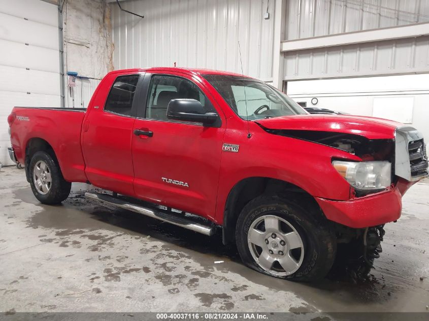 2007 Toyota Tundra Sr5 5.7L V8 VIN: 5TFBV54127X030807 Lot: 40037116