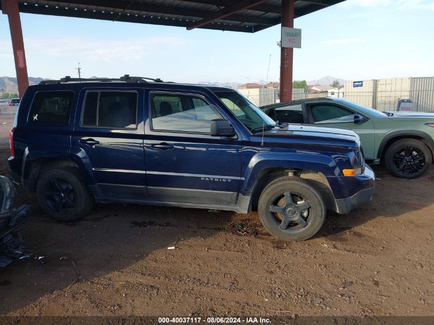 2017 Jeep Patriot Sport Fwd VIN: 1C4NJPBB0HD202545 Lot: 40037117