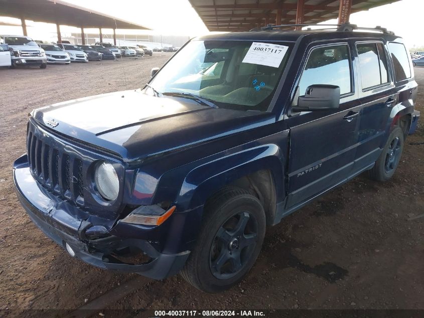 2017 Jeep Patriot Sport Fwd VIN: 1C4NJPBB0HD202545 Lot: 40037117