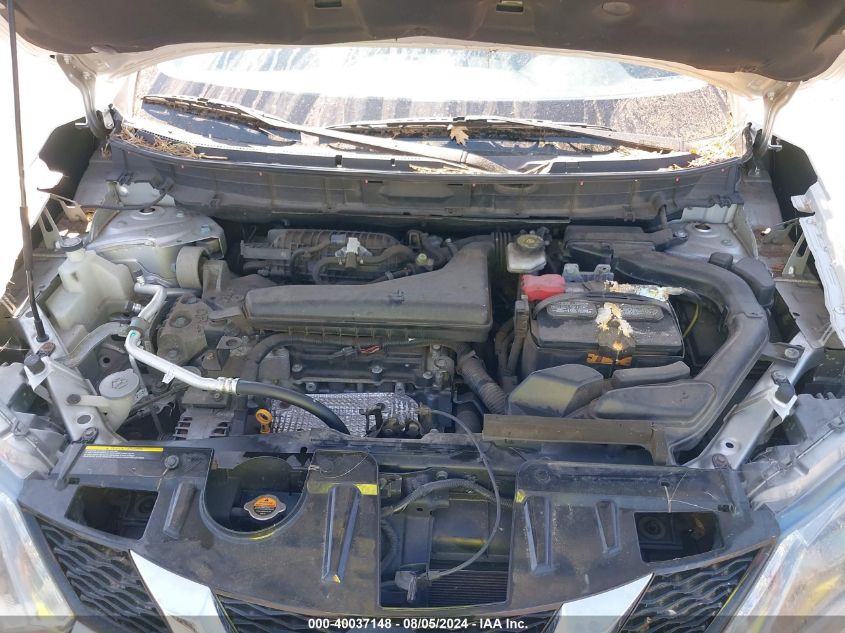 2016 Nissan Rogue S VIN: KNMAT2MV2GP657817 Lot: 40037148