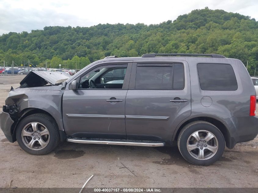 2015 Honda Pilot Ex-L VIN: 5FNYF4H75FB059999 Lot: 40037157