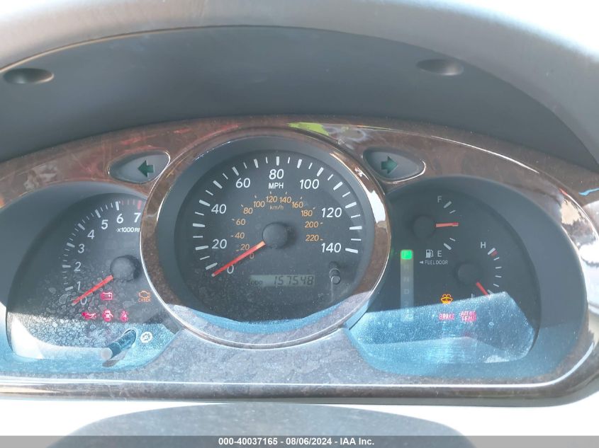 2003 Toyota Highlander Limited V6 VIN: JTEGF21A130099122 Lot: 40037165