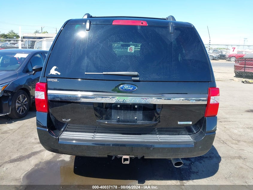 2017 Ford Expedition El Xlt VIN: 1FMJK1JT5HEA63554 Lot: 40037178