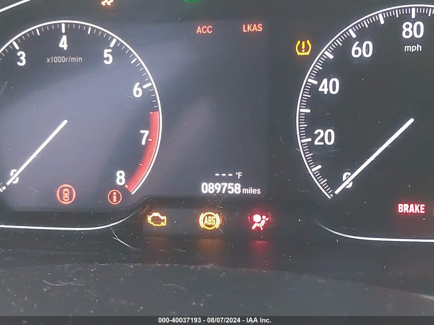 2019 HONDA ACCORD SPORT - 1HGCV1F35KA037856