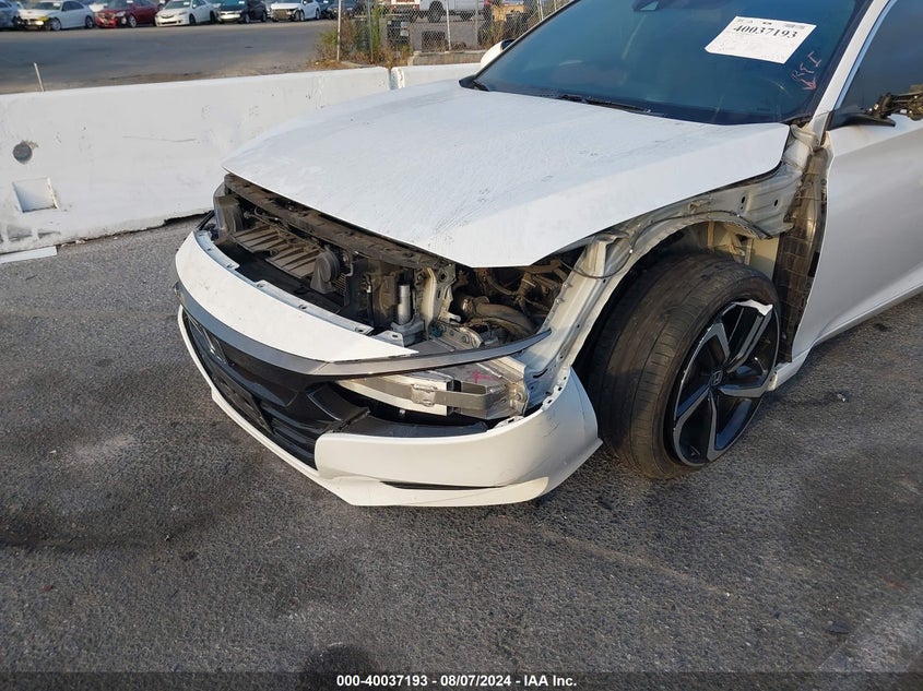 2019 HONDA ACCORD SPORT - 1HGCV1F35KA037856