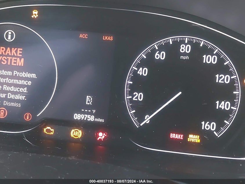 2019 HONDA ACCORD SPORT - 1HGCV1F35KA037856