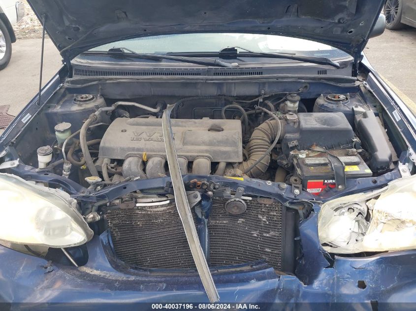 2004 Toyota Corolla Ce VIN: 1NXBR32E04Z308501 Lot: 40037196