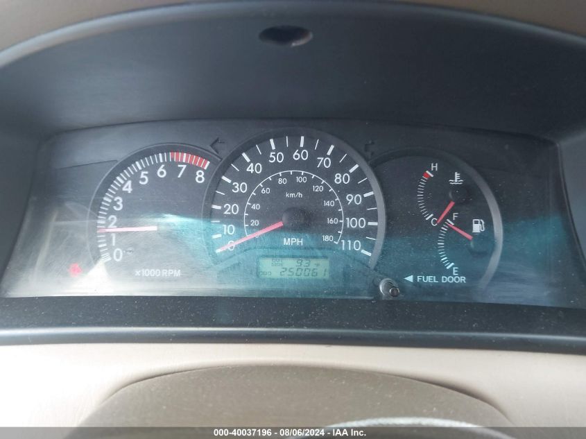 2004 Toyota Corolla Ce VIN: 1NXBR32E04Z308501 Lot: 40037196