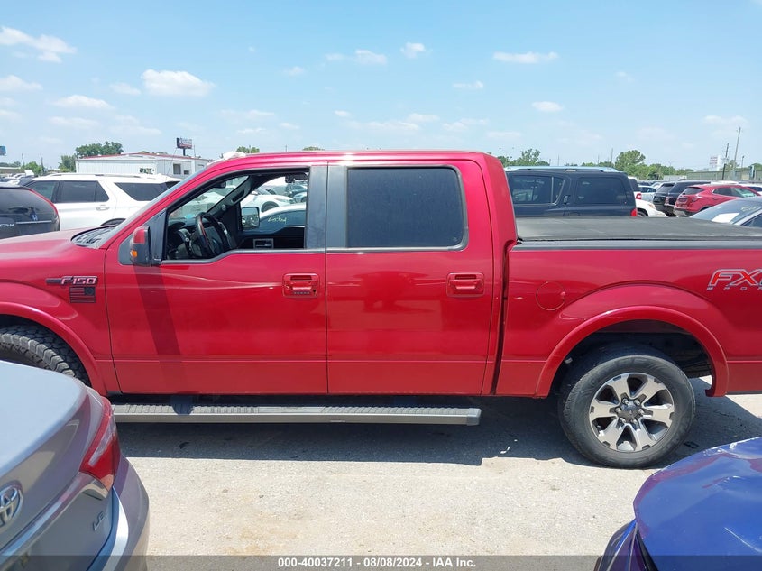 2012 Ford F150 Supercrew VIN: 1FTFW1CF1CFC33241 Lot: 40037211