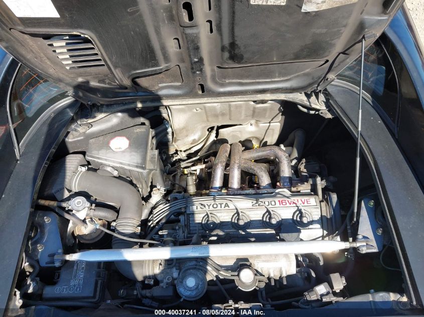 1991 Toyota Mr2 VIN: JT2SW21M6M0004525 Lot: 40037241