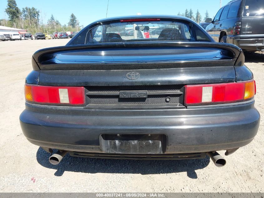 1991 Toyota Mr2 VIN: JT2SW21M6M0004525 Lot: 40037241