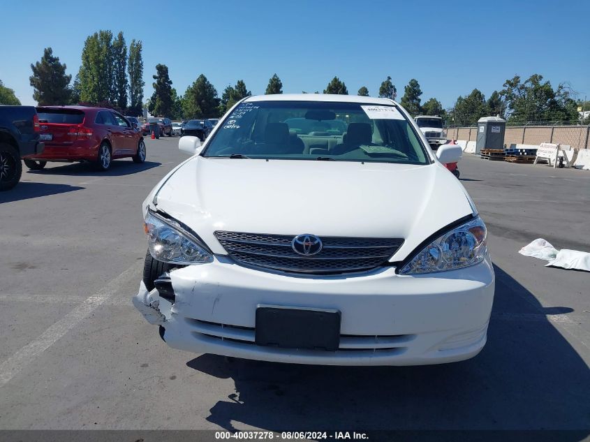2004 Toyota Camry Le VIN: 4T1BE32K84U326620 Lot: 40037278