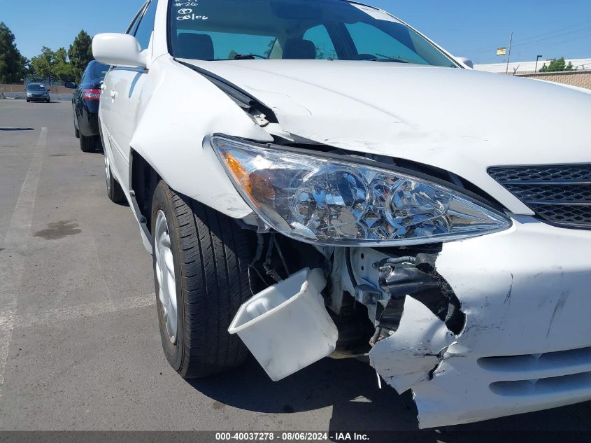 2004 Toyota Camry Le VIN: 4T1BE32K84U326620 Lot: 40037278