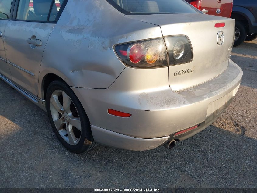 2006 Mazda Mazda3 S Touring VIN: JM1BK323261511322 Lot: 40037529