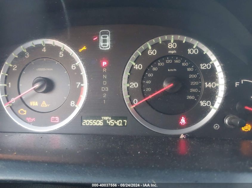 2009 Honda Accord 2.4 Ex-L VIN: 1HGCP26889A150996 Lot: 40037556