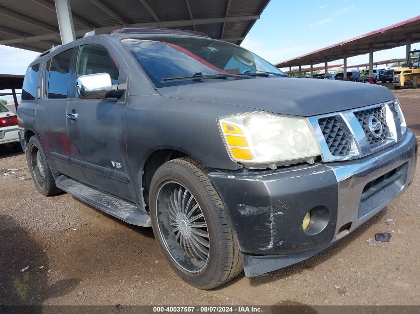 2006 Nissan Armada Le VIN: 5N1AA08A56N721727 Lot: 40668819