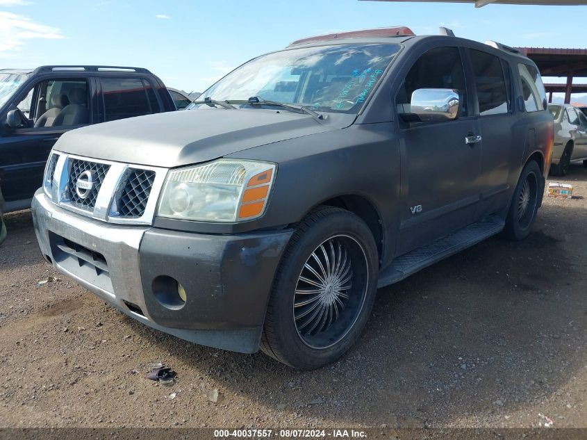 2006 Nissan Armada Le VIN: 5N1AA08A56N721727 Lot: 40668819