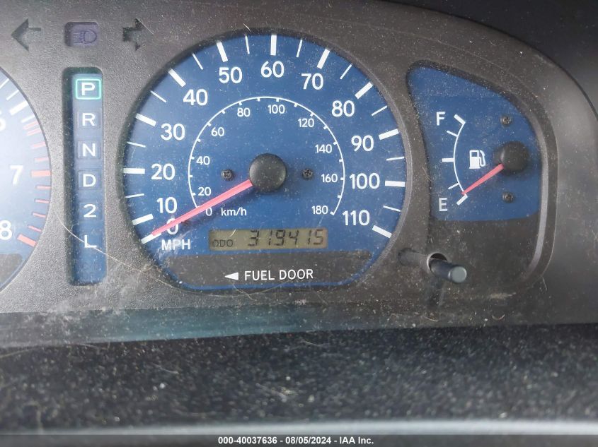 2002 Toyota Sienna Xle VIN: 4T3ZF13C42U457068 Lot: 40037636