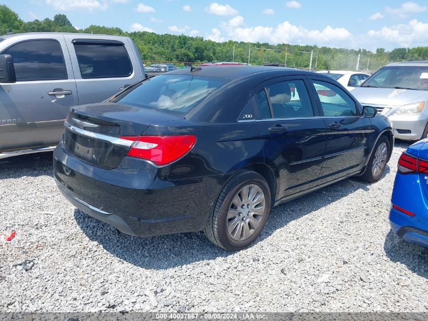 1C3CCBAB0CN202896 | 2012 CHRYSLER 200