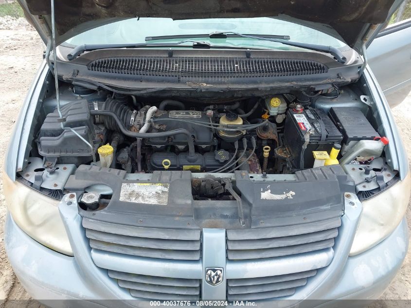 2005 Dodge Grand Caravan Se VIN: 2D8GP24R75R278892 Lot: 40037676