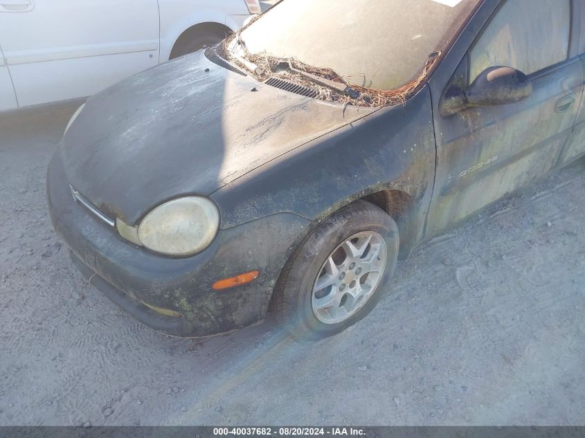 2001 Dodge Neon Se/Es VIN: 1B3ES46C71D128272 Lot: 40037682