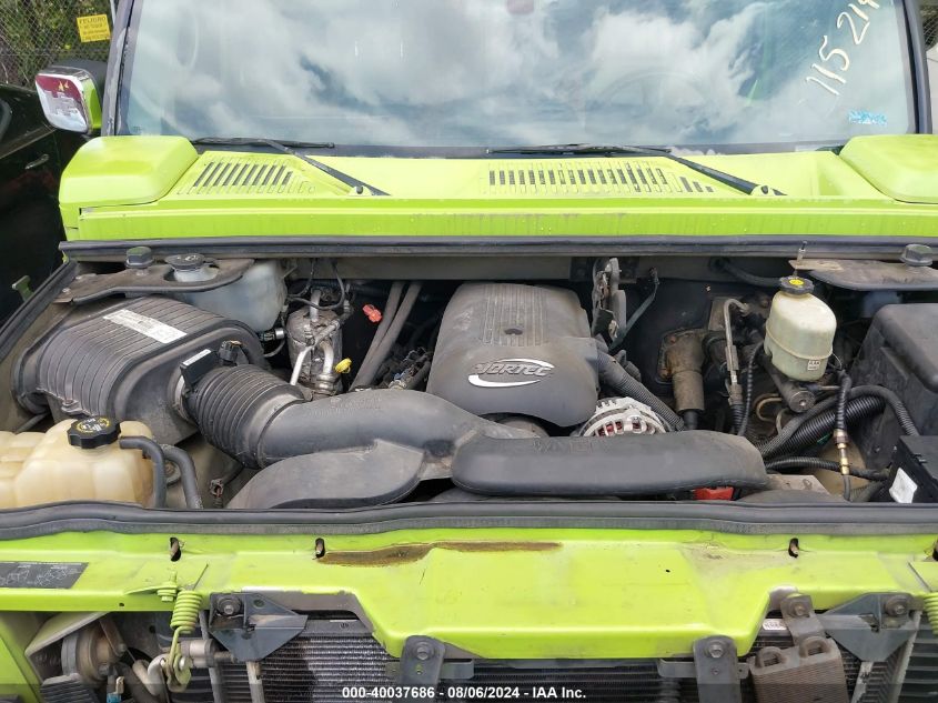 2003 Hummer H2 VIN: 5GRGN23U23H115214 Lot: 40037686