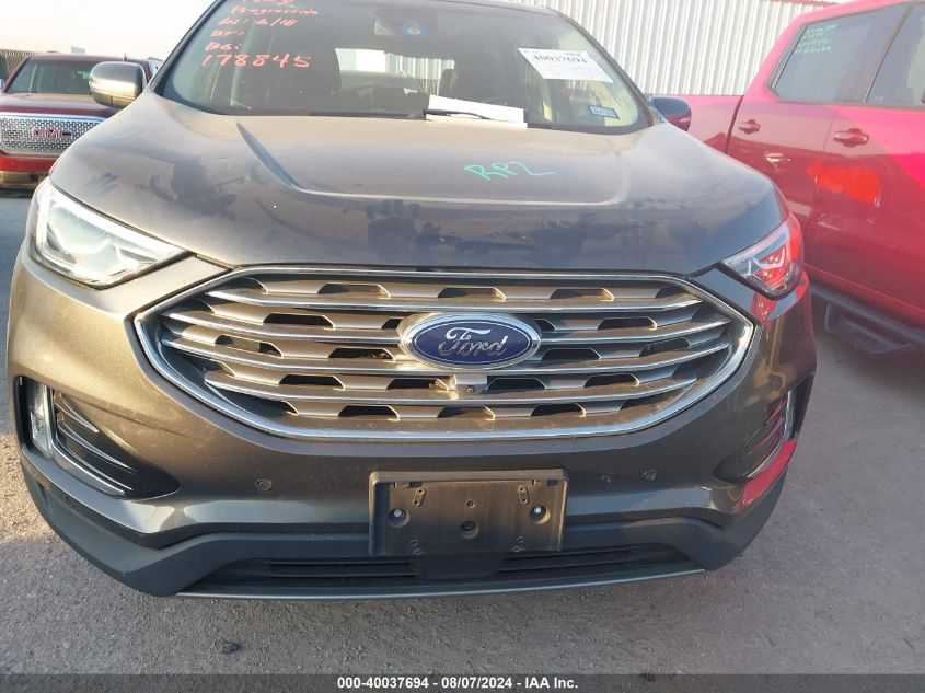 2020 Ford Edge Titanium VIN: 2FMPK3K91LBA55870 Lot: 40037694