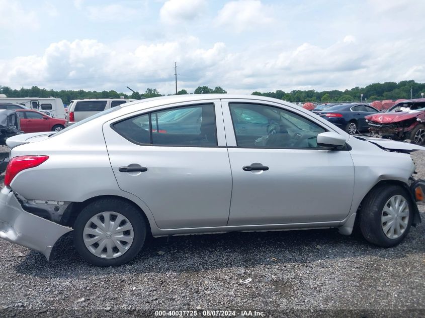 2018 Nissan Versa 1.6 S+ VIN: 3N1CN7AP1JL818119 Lot: 40037725