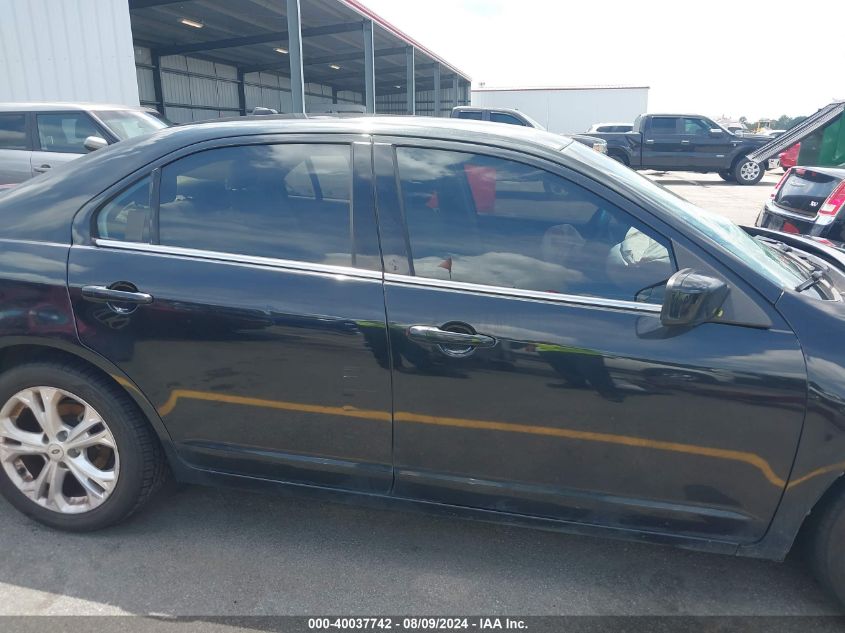 2012 Ford Fusion Se VIN: 3FAHP0HA6CR381679 Lot: 40037742
