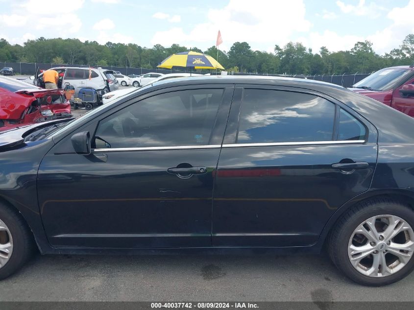 2012 Ford Fusion Se VIN: 3FAHP0HA6CR381679 Lot: 40037742