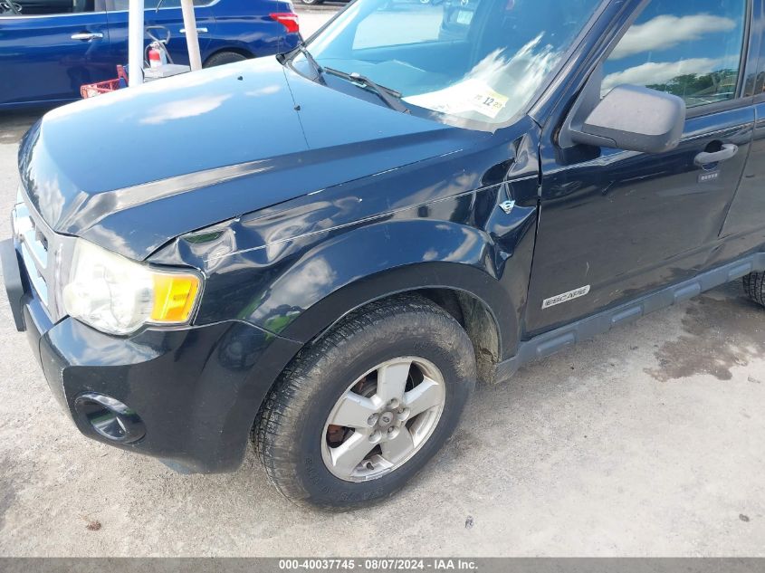 2008 Ford Escape Xlt VIN: 1FMCU93188KC67814 Lot: 40037745