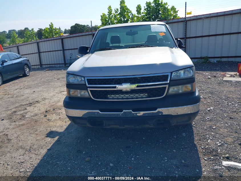 2006 Chevrolet Silverado 1500 Ls VIN: 3GCEC14V26G196780 Lot: 40037771